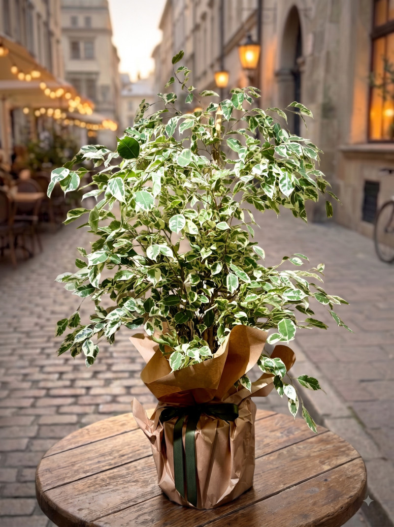 Ficus Benjamin Saksı Bitkisi